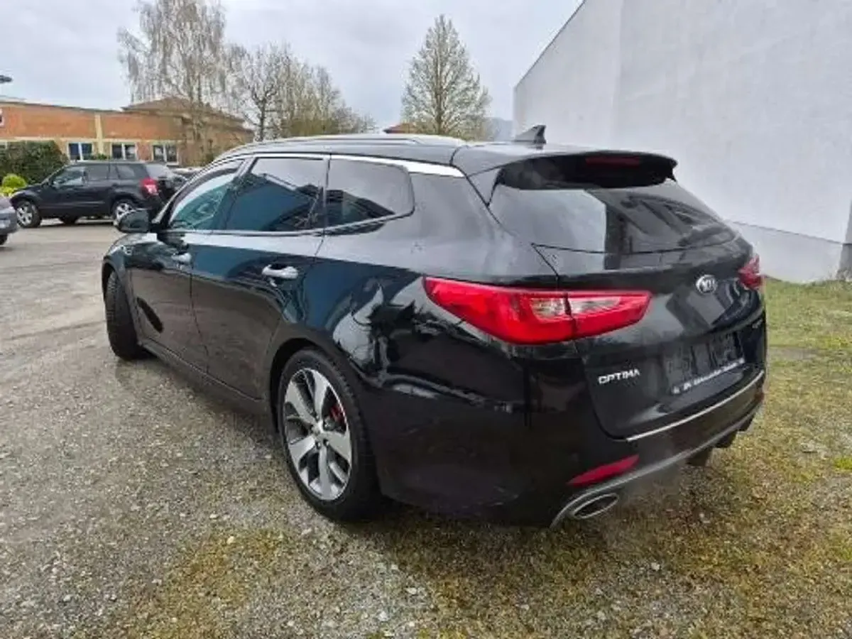 Gebraucht Kia Optima GT 245 PS (180 kW) 2018 Schwarz Kombi