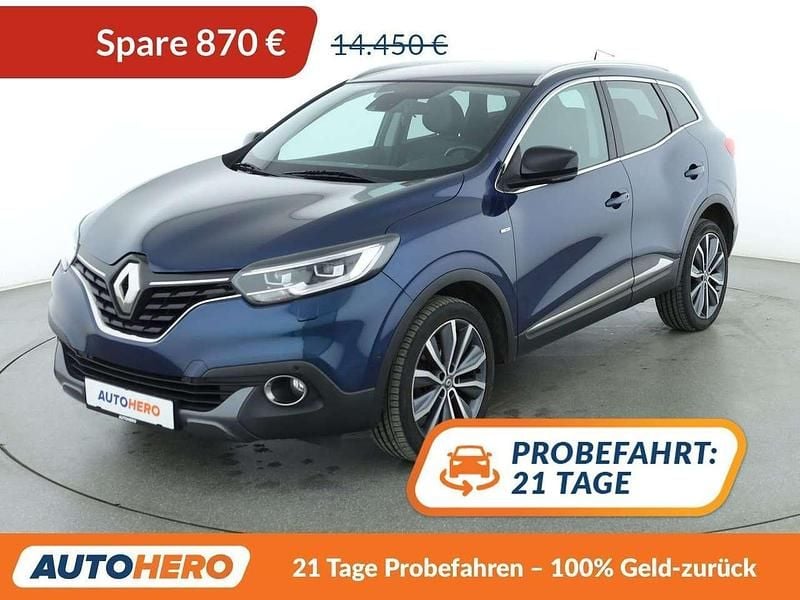 Blau Gebraucht 2017 Renault Kadjar Bose Edition SUV | 13.580 € (Etwas zu teuer) - Bild 1/3