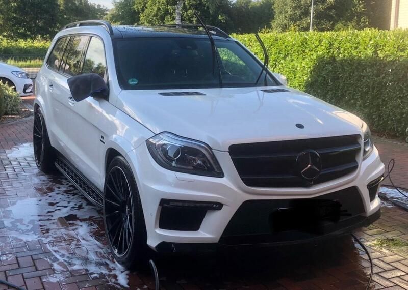 Weiß Gebraucht 2014 Mercedes GL63 AMG AMG SUV | 47.800 € (Teuer) - Bild 1/4