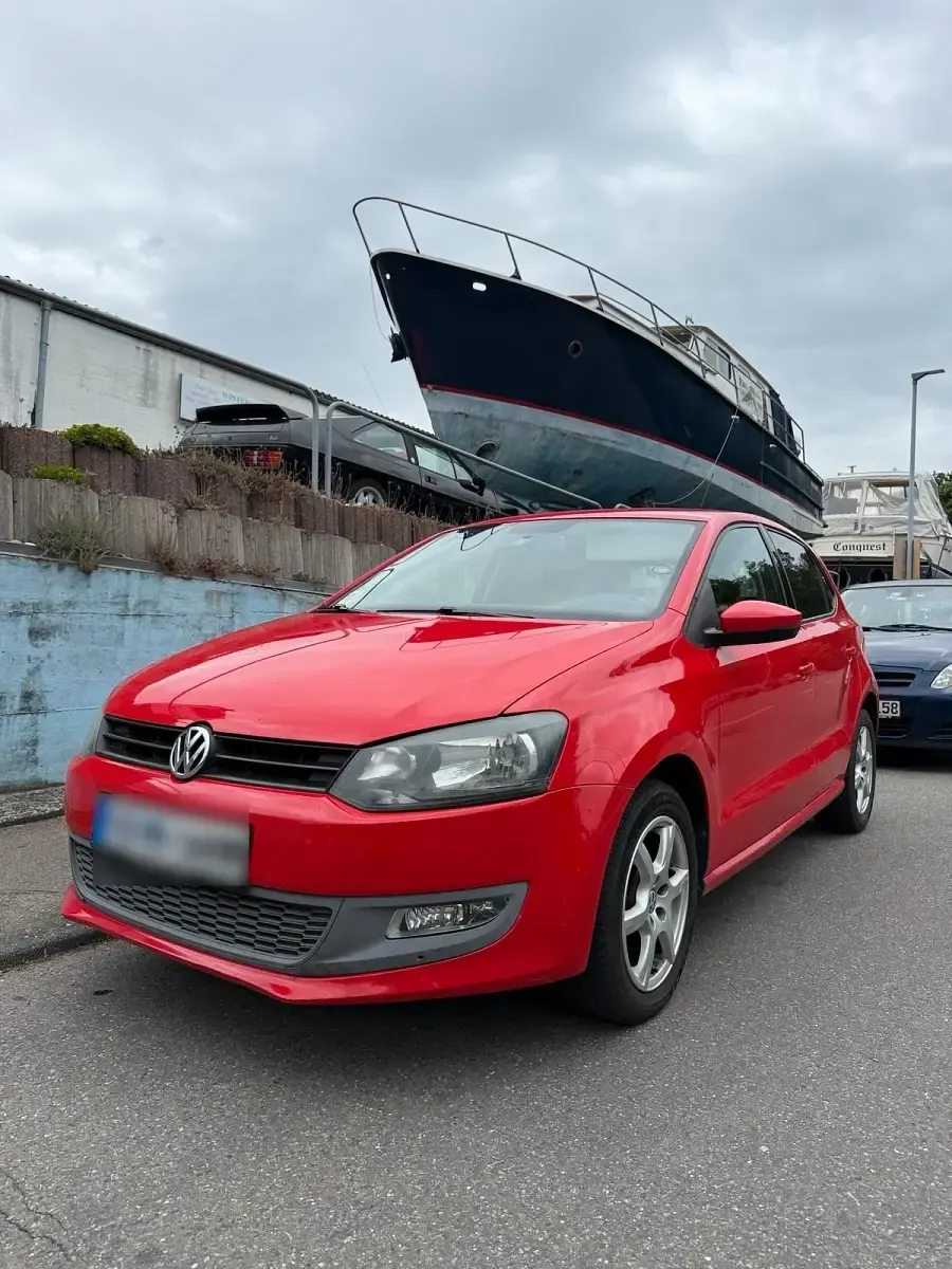 Gebraucht VW Polo 122 PS (89 kW) 2010 Rot Kleinwagen