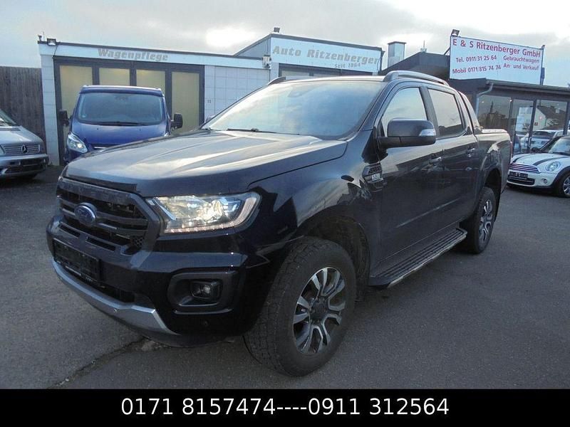 Schwarz Gebraucht 2020 Ford Ranger Wildtrack Abholung | 24.900 € (Superpreis) - Bild 1/4