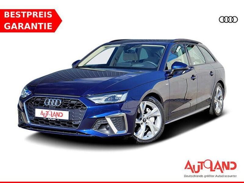 Blau Gebraucht 2023 Audi A4 S-Line Kombi | 32.950 € (Fairer Preis) - Bild 1/4