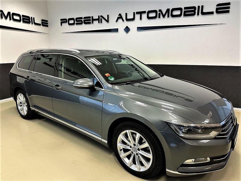 Indiumgrau Gebraucht 2015 VW Passat Highline Kombi | 14.850 € (Fairer Preis) - Bild 1/4