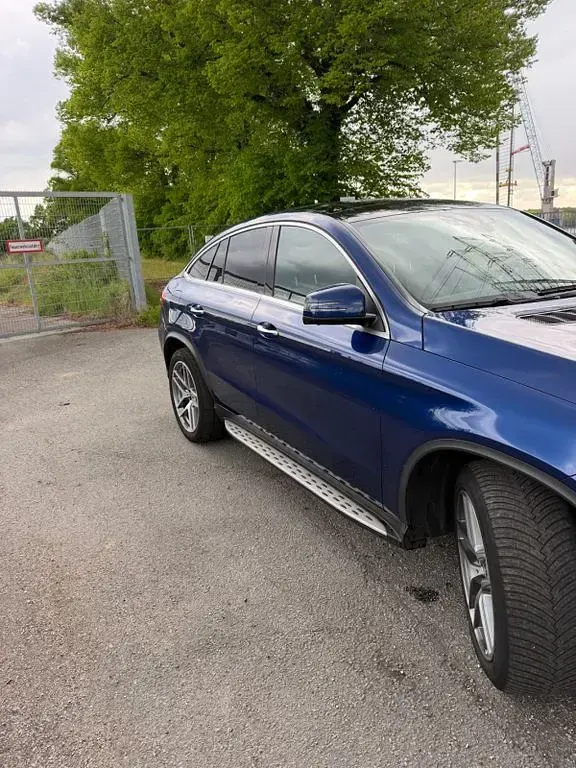 Gebraucht Mercedes GLE350 258 PS (189 kW) 2017 Blau SUV