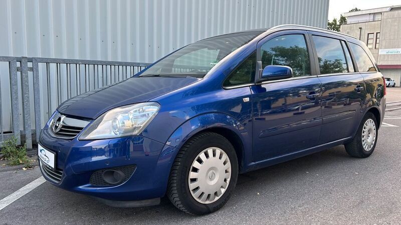 Blau Gebraucht 2008 Opel Zafira Van / Kleinbus | 4.999 € (Fairer Preis) - Bild 1/4