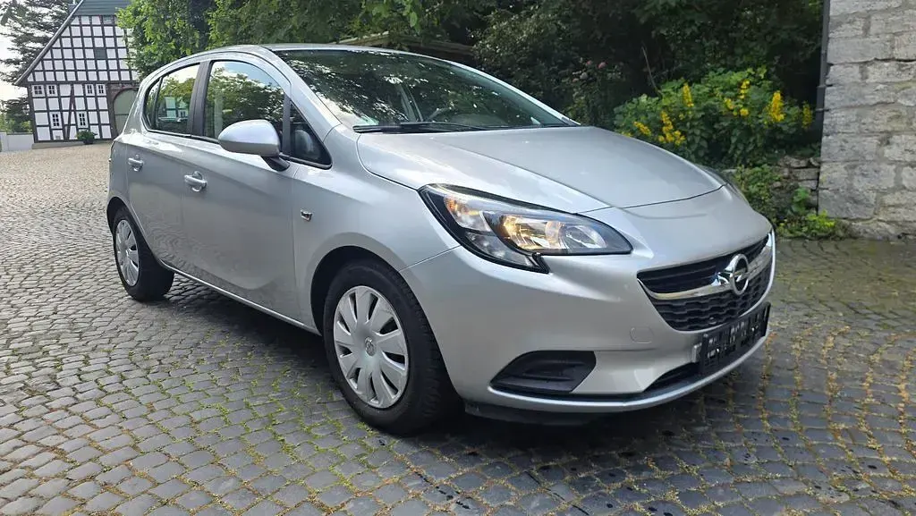 Gebraucht Opel Corsa Edition 90 PS (66 kW) 2015 Silber Kleinwagen