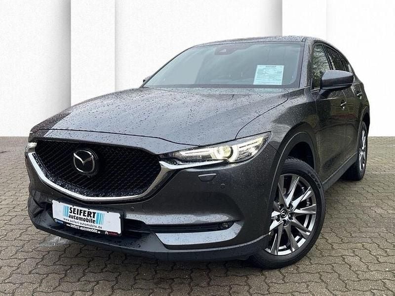 Machine gray Gebraucht 2019 Mazda CX-5 Sports-Line SUV | 23.790 € (Fairer Preis) - Bild 1/4