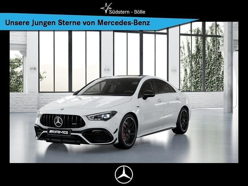 Gebraucht Mercedes CLA45 AMG AMG 421 PS (309 kW) 2024 Weiß Coupé