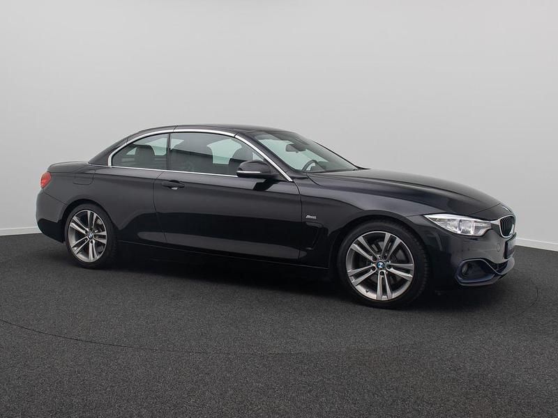 Gebraucht BMW 430 Cabriolet Sport Line 258 PS (189 kW) 2016 Saphirschwarz475 Cabrio