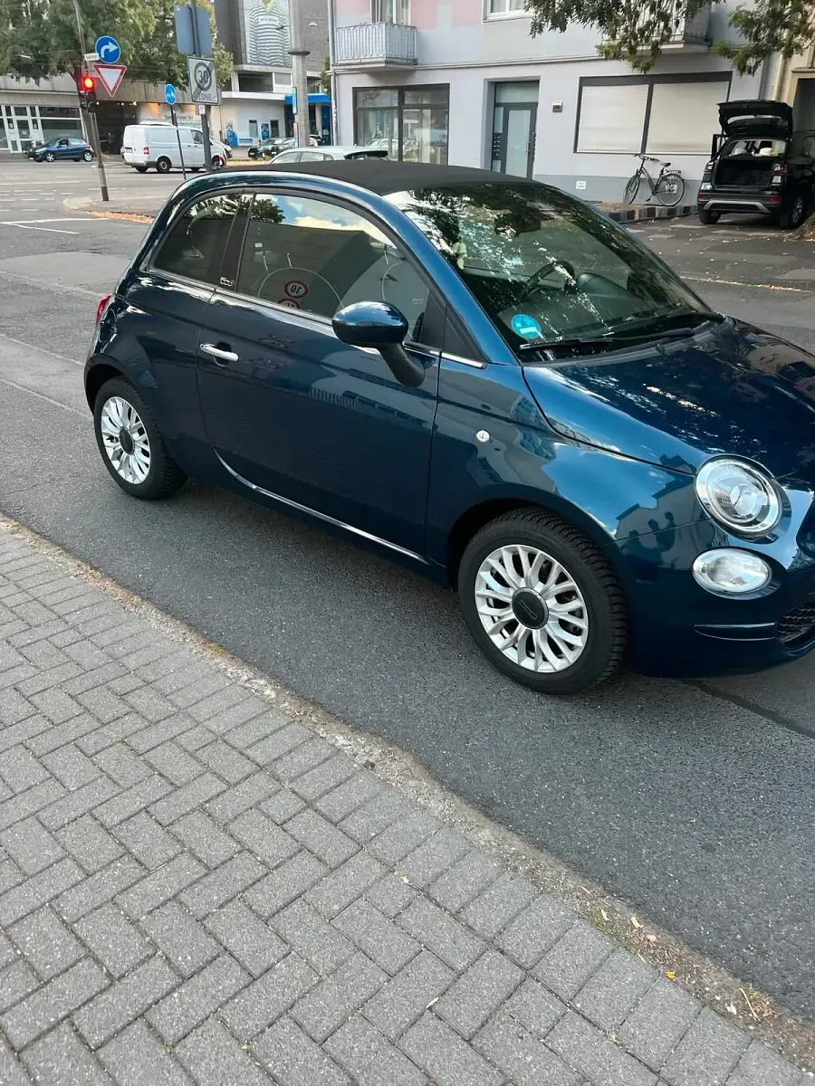 Gebraucht Fiat 500 68 PS (50 kW) 2019 Blau Cabrio