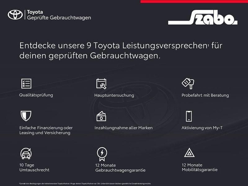Mysticschwarz mica Gebraucht 2022 Toyota C-HR Team SUV | 22.850 € (Guter Preis) - Bild 1/2