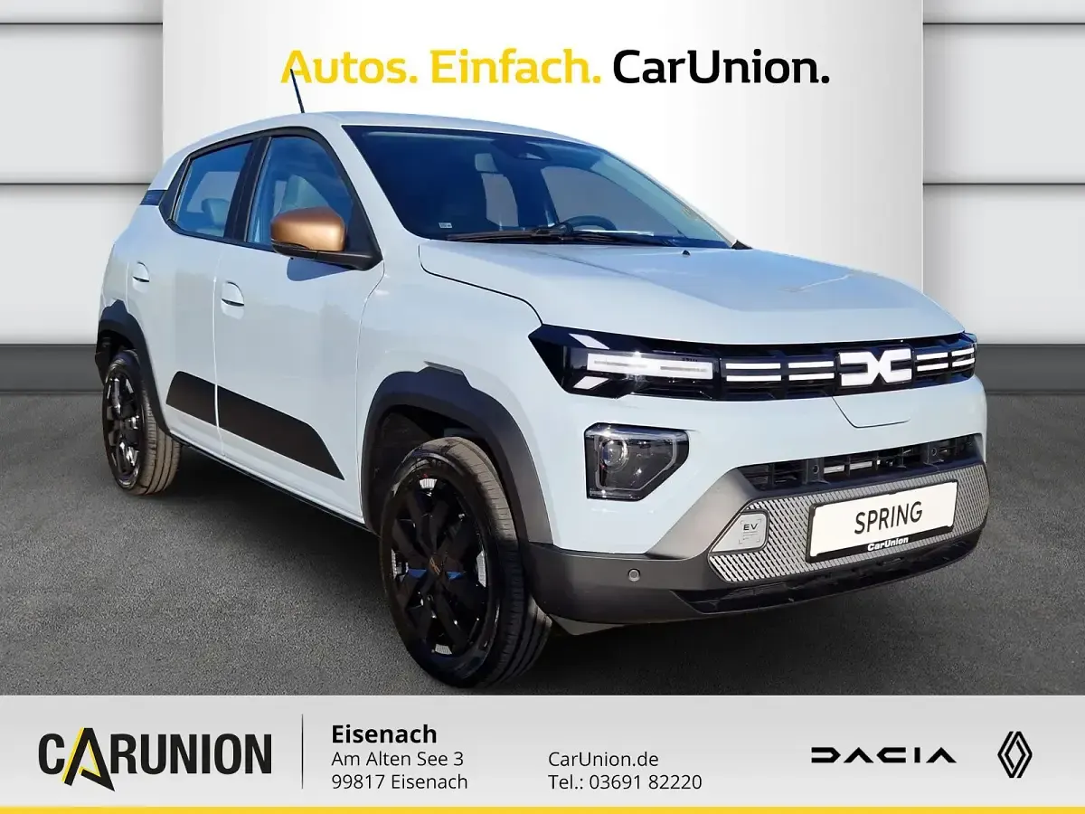 Nowe Dacia Spring Extreme 75 kW (102 KM) 2026 Seafoam Hatchback