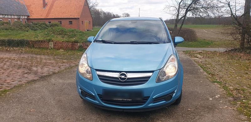 Gebraucht Opel Corsa 70 PS (51 kW) 2010 Blau Kleinwagen