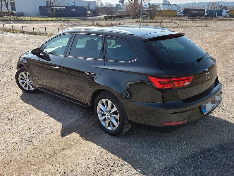 Gebraucht Seat Leon ST 110 PS (80 kW) 2017 Schwarz Kombi