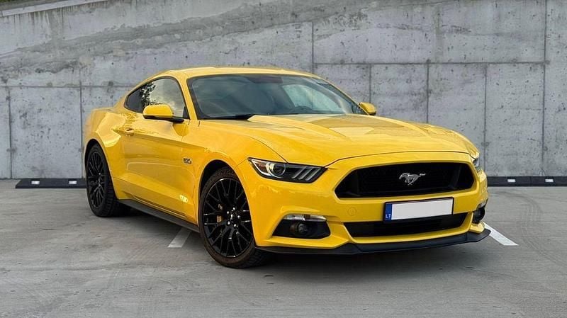 Gelb Gebraucht 2017 Ford Mustang GT | 24.000 € (Guter Preis) - Bild 1/4
