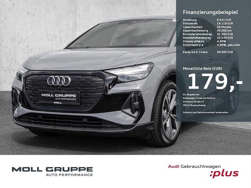 Kieselgrau Gebraucht 2023 Audi Q4 Sportback e-tron Comfort SUV | 28.480 € (Fairer Preis) - Bild 1/4