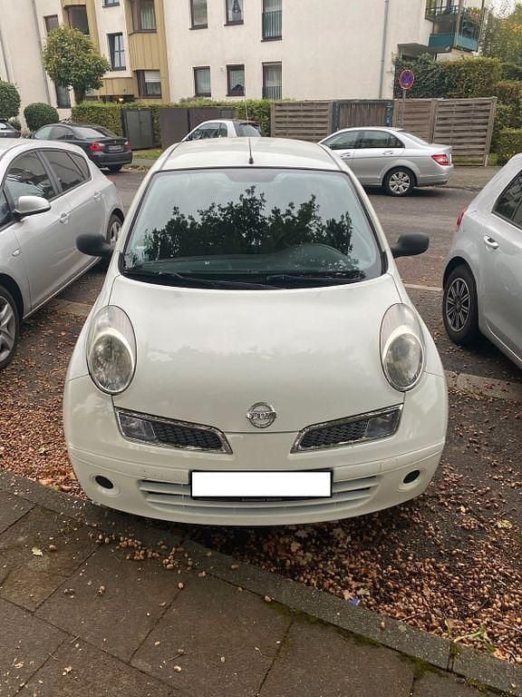 Weiß Gebraucht 2009 Nissan Micra Kleinwagen | 2.400 € (Fairer Preis) - Bild 1/4