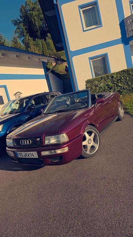 Rot Gebraucht 1994 Audi 80 Cabrio | 5.000 € - Bild 1/4