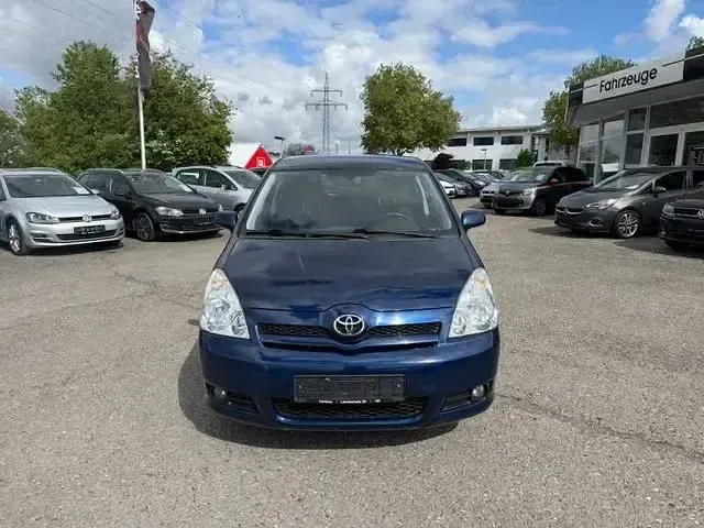 Gebraucht Toyota Corolla Verso Sol 177 PS (130 kW) 2006 Blau Van / Kleinbus