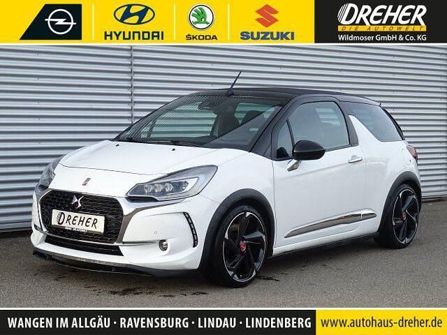 Weiß Gebraucht 2017 DS Automobiles DS3 Cabriolet Performance Black Special Cabrio | 12.890 € - Bild 1/4