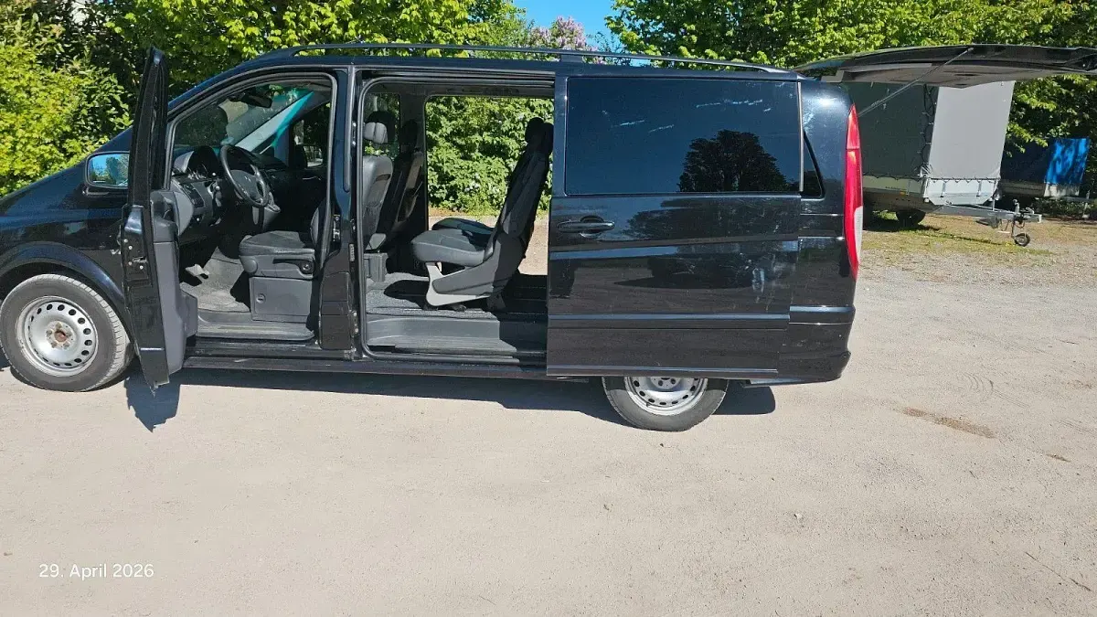 Gebraucht Mercedes Viano 204 PS (150 kW) 2010 Schwarz Van / Kleinbus