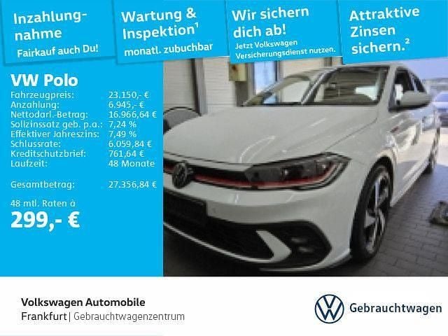 Pure white Gebraucht 2022 VW Polo GTI Limousine | 23.150 € (Guter Preis) - Bild 1/1