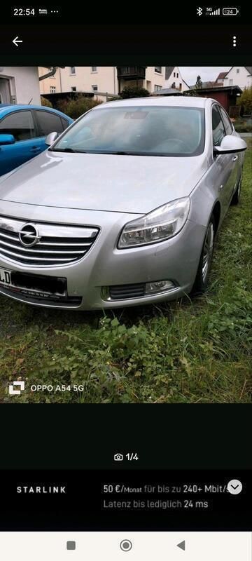 Silber Gebraucht 2013 Opel Insignia Limousine | 5.999 € (Fairer Preis) - Bild 1/4
