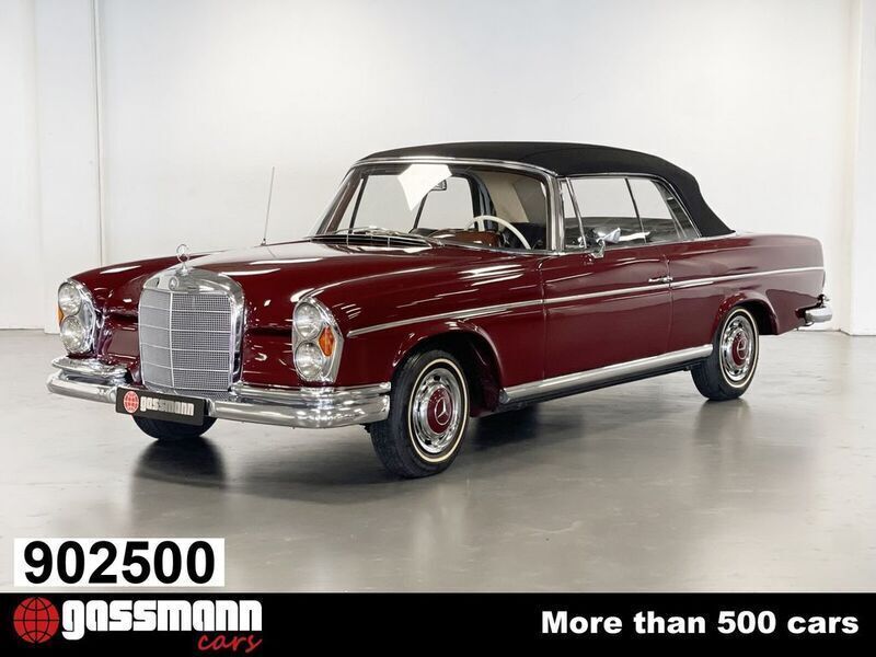 Rot Gebraucht 1965 Mercedes W111 SE Cabrio | 129.000 € - Bild 1/4