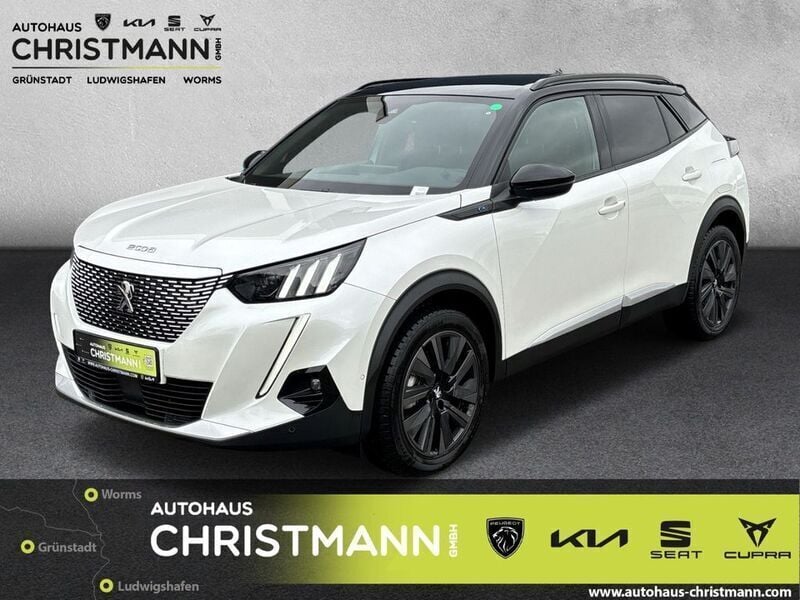 Weiß Gebraucht 2022 Peugeot e-2008 GT SUV | 21.990 € (Guter Preis) - Bild 1/4