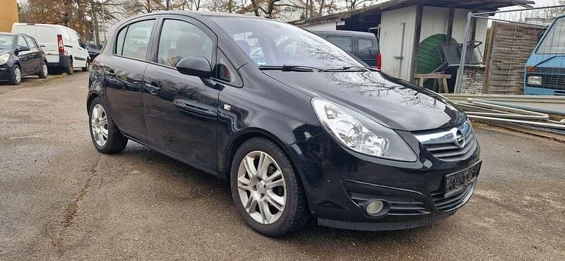 Gebraucht Opel Corsa Edition 90 PS (66 kW) 2008 Schwarz Kleinwagen