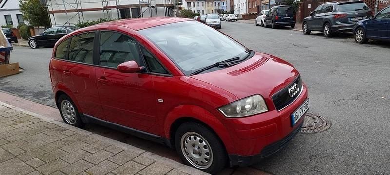 Rot Gebraucht 2001 Audi A2 Basis Kleinwagen | 2.990 € (Superpreis) - Bild 1/4