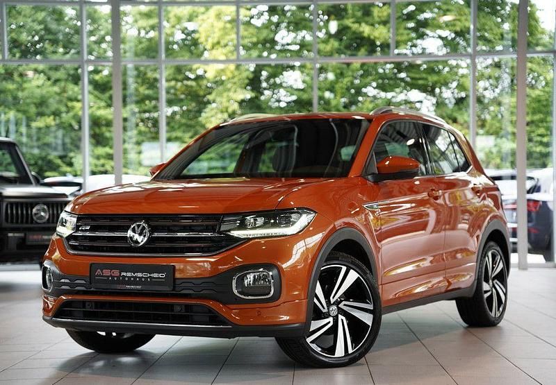 Orange Gebraucht 2019 VW T-Cross R-line SUV | 18.750 € (Fairer Preis) - Bild 1/3
