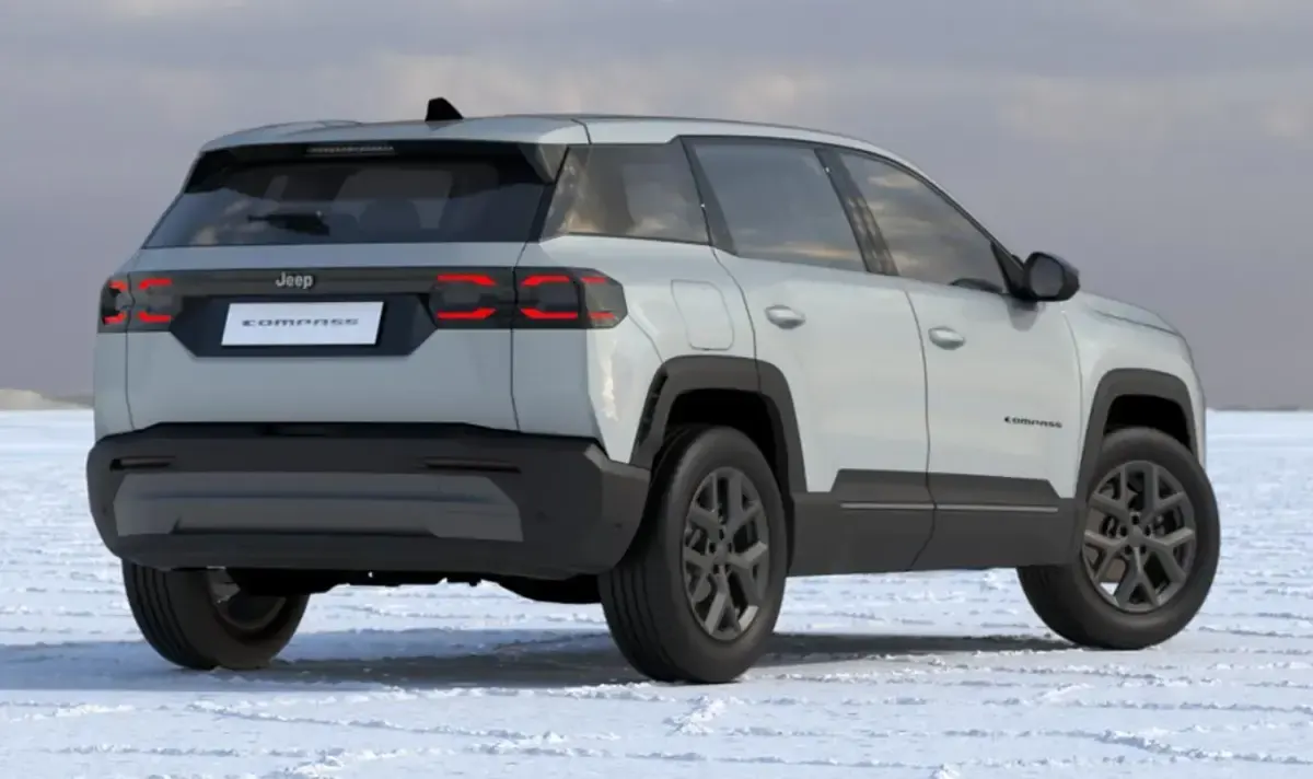 Neu Jeep Compass Altitude 145 PS (106 kW) 2026 Antarctica white metallic SUV