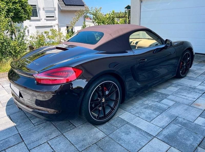 Brugt Porsche Boxster S 315 HK (231 kW) 2015 Brun Cabriolet
