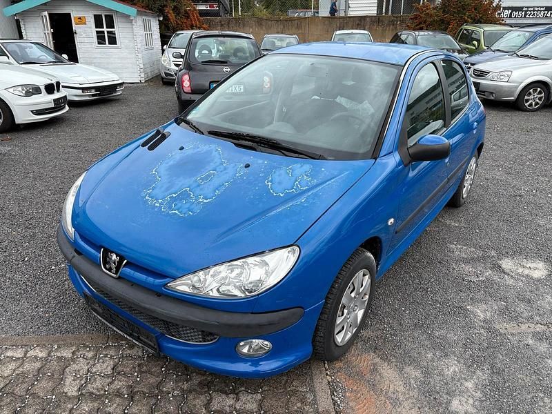 Blau Gebraucht 2006 Peugeot 206 Kleinwagen | 699 € (Guter Preis) - Bild 1/4