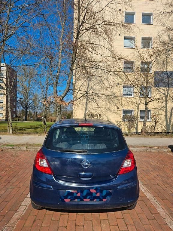Gebraucht Opel Corsa Edition 80 PS (58 kW) 2008 Blau Kleinwagen