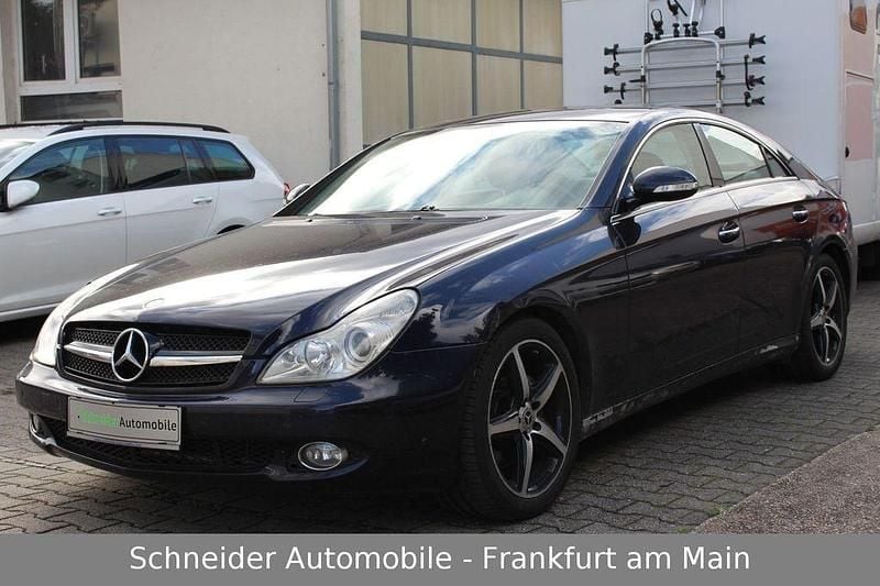 Blau Gebraucht 2005 Mercedes CLS350 Limousine | 3.650 € (Guter Preis) - Bild 1/4