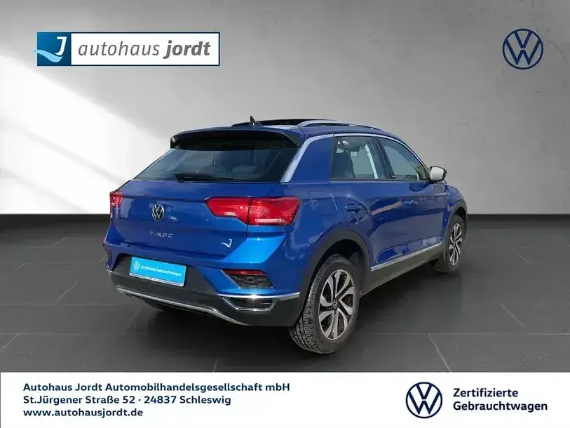 Gebraucht VW T-Roc Active 150 PS (110 kW) 2021 Blau SUV