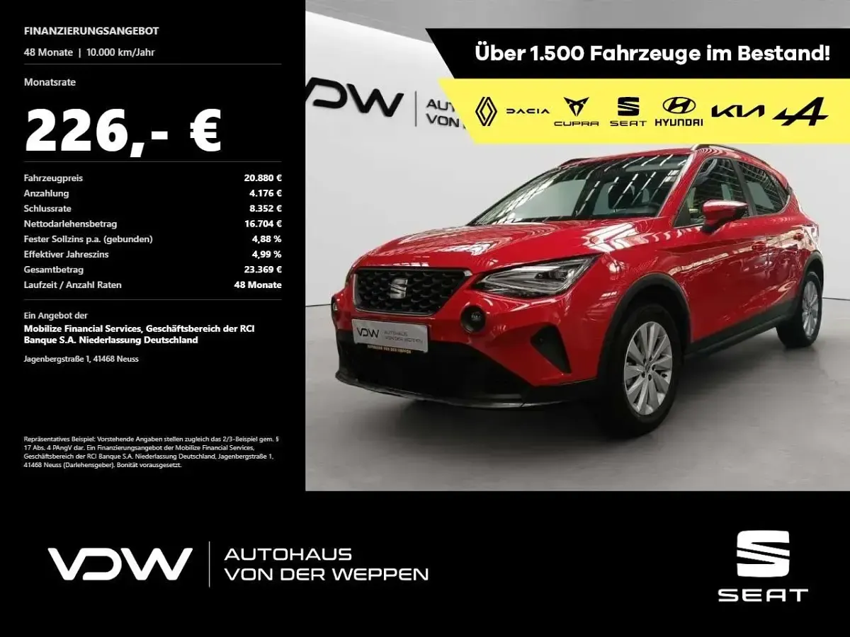 Gebraucht Seat Arona Style 116 PS (85 kW) 2024 SUV