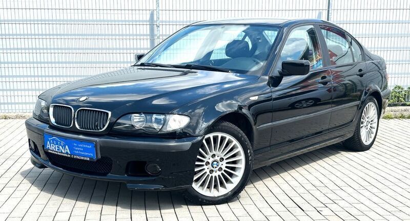 Schwarz Gebraucht 2003 BMW 316 M Sport Limousine | 2.250 € (Fairer Preis) - Bild 1/4