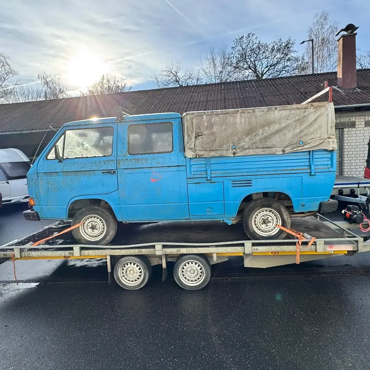 Brugt VW T3 78 HK (57 kW) 1989 Blå Van