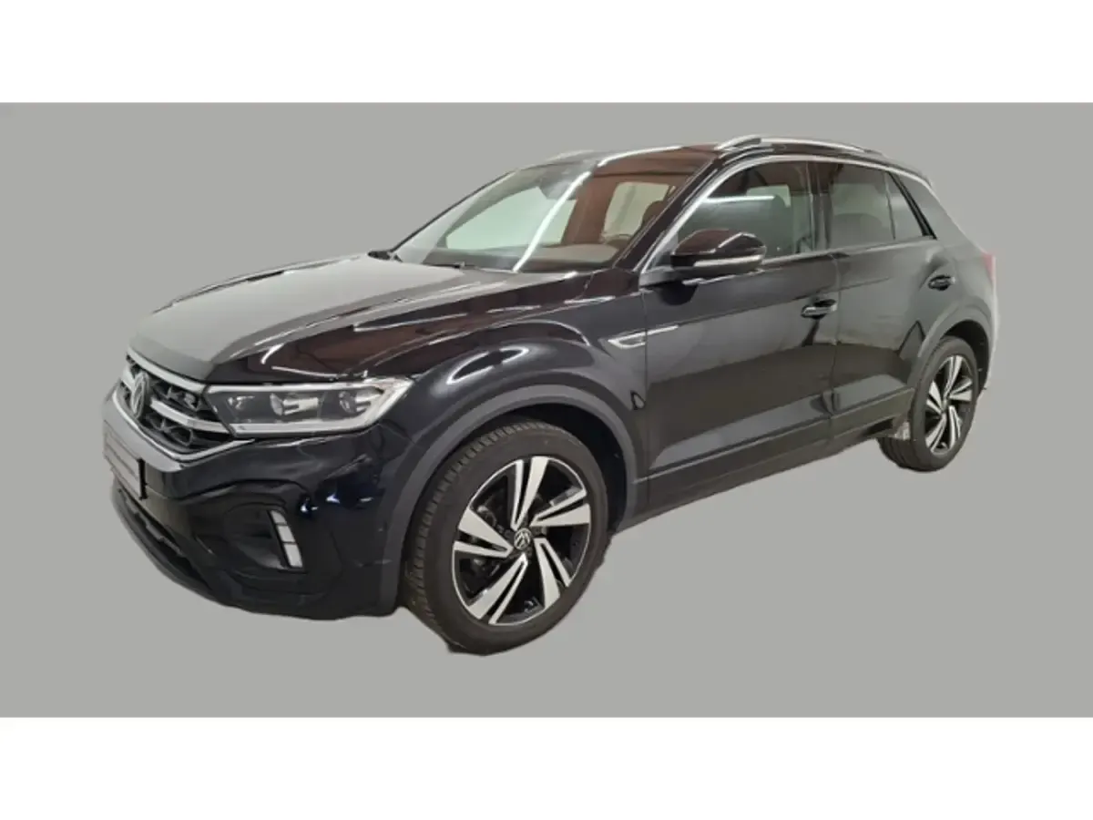 Gebraucht VW T-Roc R-line 150 PS (110 kW) 2022 Schwarz SUV