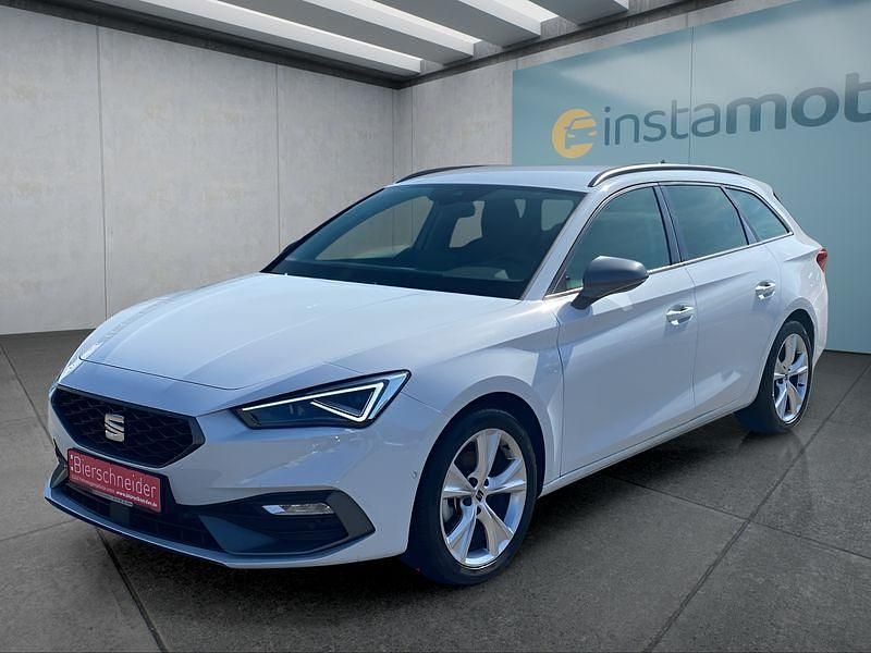 Weiß Gebraucht 2024 Seat Leon FR Kombi | 29.449 € (Etwas zu teuer) - Bild 1/4