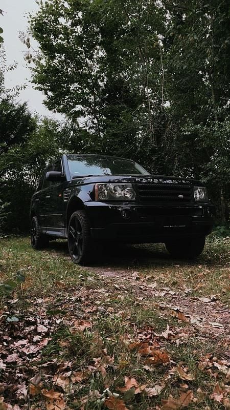 Schwarz Gebraucht 2005 Land Rover Range Rover Sport SUV | 9.500 € - Bild 1/3