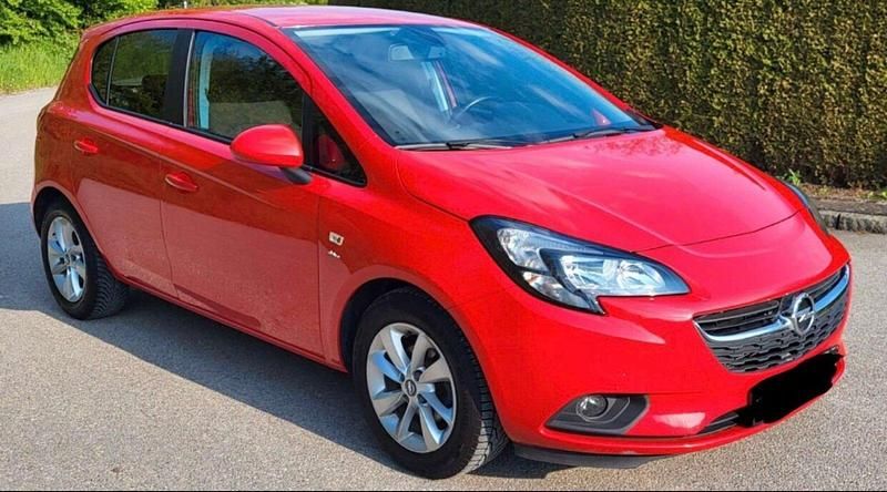 Gebraucht Opel Corsa 95 PS (69 kW) 2017 Rot Kleinwagen