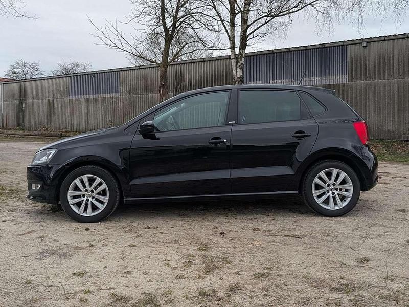 Gebraucht VW Polo Style 69 PS (50 kW) 2011 Schwarz Kleinwagen