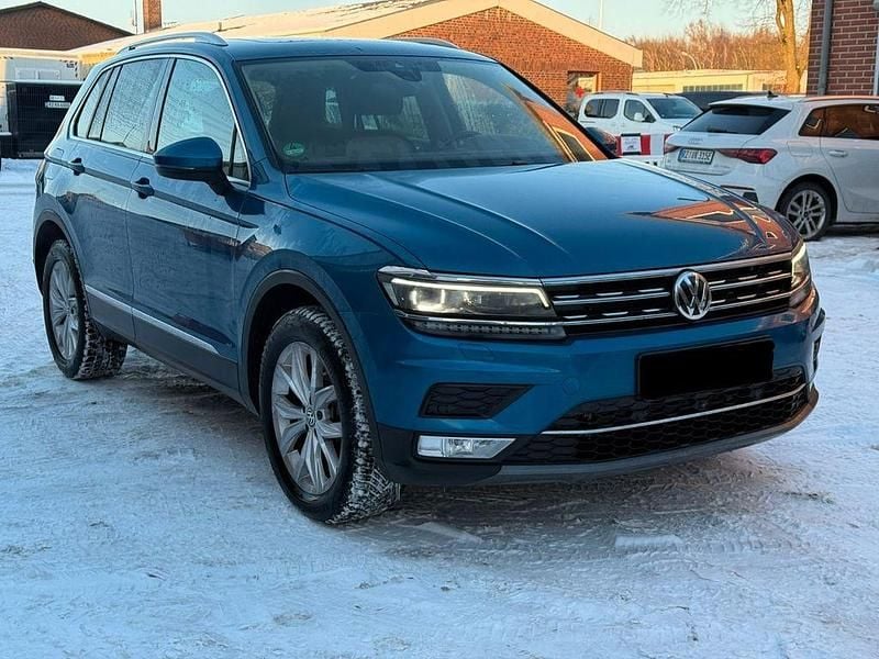 Gebraucht VW Tiguan Highline 220 PS (161 kW) 2017 Blau SUV