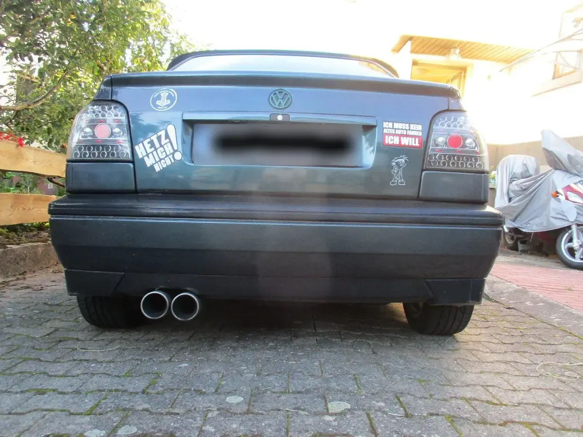 Brugt VW Golf Cabriolet 90 HK (66 kW) 1995 Grøn Cabriolet