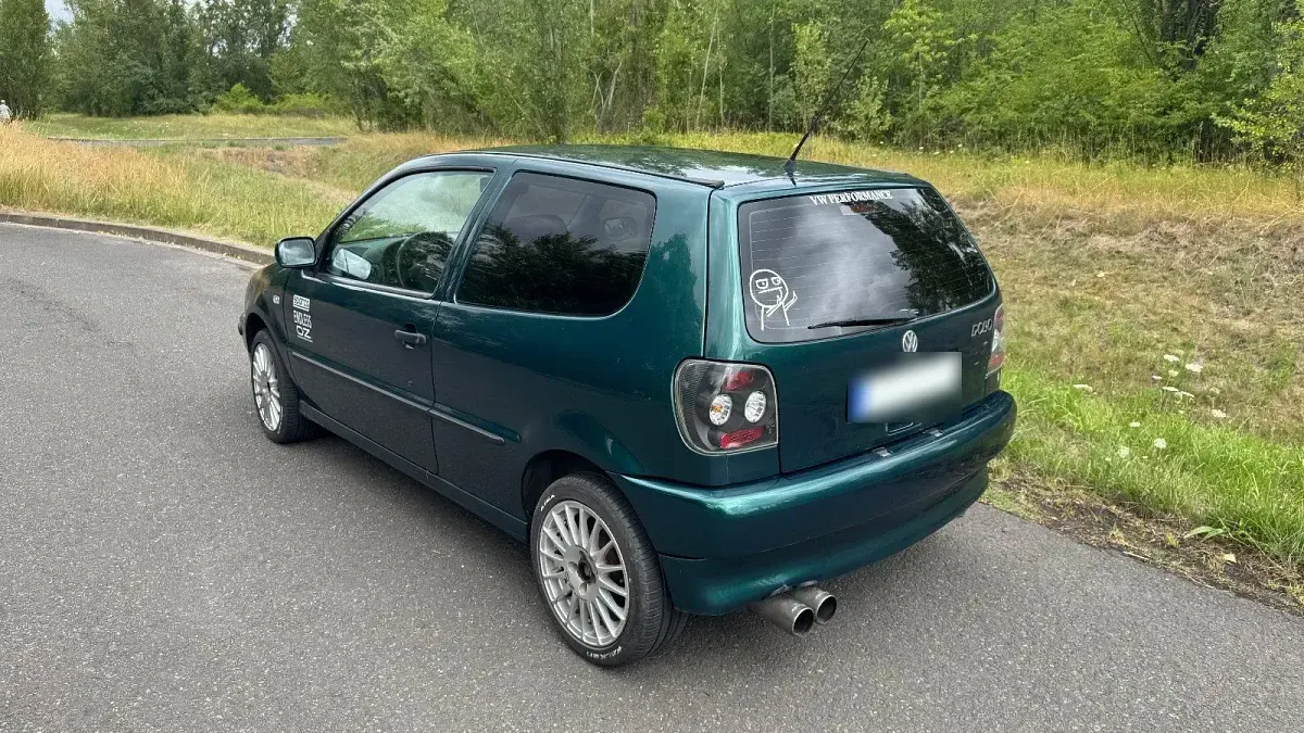 Gebraucht VW Polo 60 PS (44 kW) 1996 Grün Kleinwagen