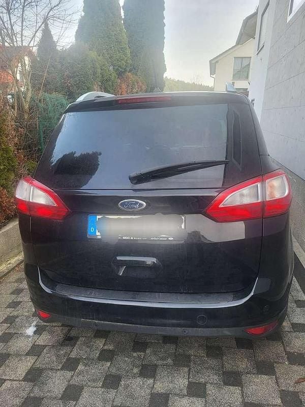 Gebraucht Ford Grand C-Max Titanium 125 PS (91 kW) 2017 Schwarz Van / Kleinbus